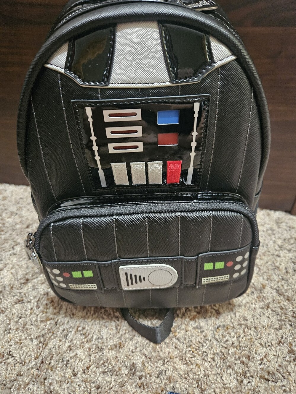 Loungefly Starwars Darth Vader Lightup Mini Backpack NWT